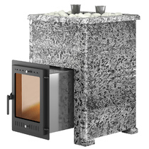 Печь для бани Эверест Steam Master 30 INOX Пироксенит Элит