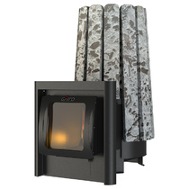 Печь для бани GRILL'D Cometa 180 Vega Long Window Max Stone с закрытой каменкой