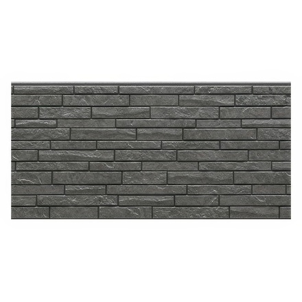   Панель фибро-цементная Nichiha Камень (Темно-серый) EFX3355(1010*455*16 мм)