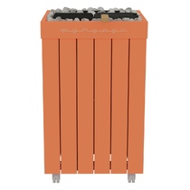   Электрическая печь для бани VVD ПАРиЖАР Футурус 12 кВт в металлическом корпусе(Медь)