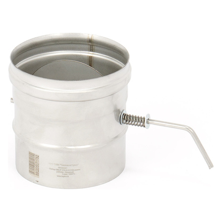   Шибер ТиС Моно ШМ(М)-Р, AISI 310(Ø 200 мм)