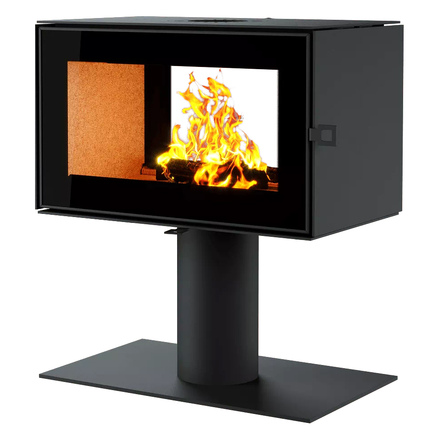 Печь-камин Astov КУБ Т 800(Без поворотного механизма)