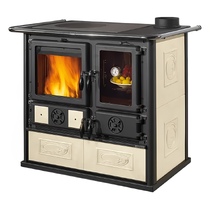   Отопительно-варочная печь La Nordica Rosa Reverse 2.0 Ceramica(Бежевый (Liberty Pann))