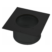   Проход перекрытия универсальный утепленный ТиС ТермоВент ППУ-У, AISI 430 Black(Ø 180-210 мм, 590x590 мм)