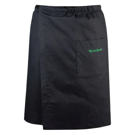   Килт Woodson (чёрный вафельный)(М)