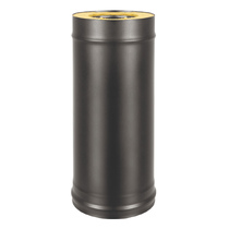  Везувий BLACK (AISI 430/0,8мм) L-0,25 м(Ø 200/300 мм)