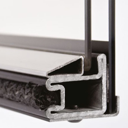   Двойное остекление для топок Astov с одним стеклом(Модель топки ПС 8063 У)