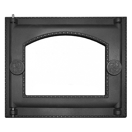   Дверка топочная со стеклом Рубцовск ДТ-6АС (280х240)