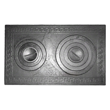   Плита 2х-конфорочная П2-5 760х455 мм (Бежецк)