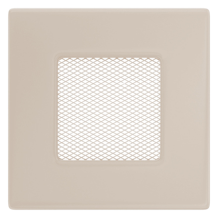   Вентиляционная решетка Kratki кремовая(Высота 11 см, Ширина 17 см)