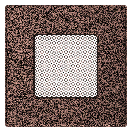   Вентиляционная решетка Kratki черный/медь(Высота 11 см, Ширина 17 см)