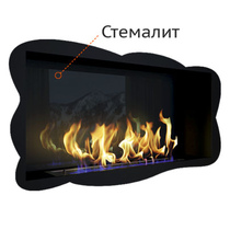   Стемалит для биокамина Zefire(Модель камина Elliot, Ширина камина 1200)