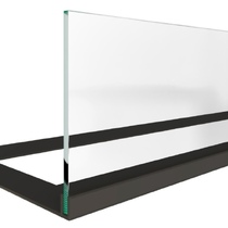   Стекло декоративное для биокамина Zefire Standart 620 для встраивания в портал