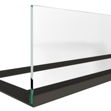   Стекло декоративное для биокамина Zefire Standart 720 для встраивания в портал