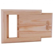   Задвижка вентиляционная SAWO(Материал: кедр)