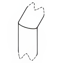   Угол 45? [для трубы] для камина Rocal Ronde Frontal