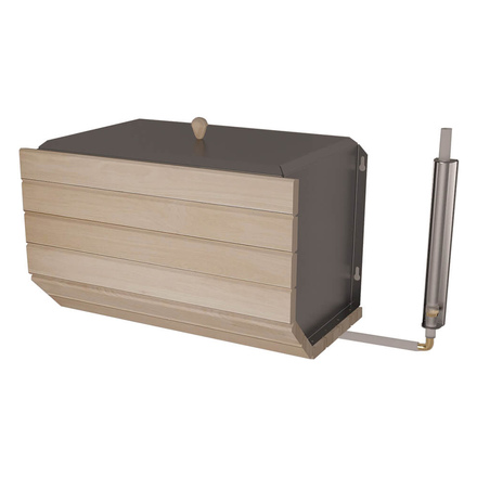   Бак накопительный VVD навесной, малый (16 л.) в деревянном обрамлении(Светлое дерево)