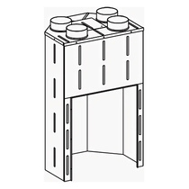   Конвекционный кожух для туннельных топок Astov(Модель топки ПТ 7363)
