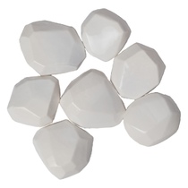   Декоративные керамические камни ZeFire кристалл(Цвет Белые)