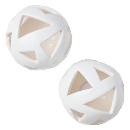   Декоративные керамические шары ZeFire(Цвет Чёрные, Отверстия Круглые трех размеров)