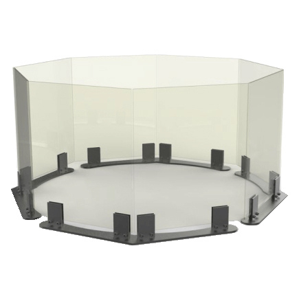   Комплект огнеупорных стекол OpenFire для моделей Seus, Sphere