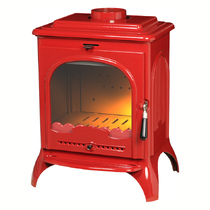   Печь-камин Invicta Seville красный