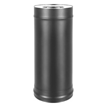  Везувий BLACK (AISI 430/1,0мм, Keralux) L-0,5 м(Ø 200/300 мм)