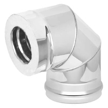  Везувий (AISI 430/1,0мм, Keralux) 90°(Ø 150/250 мм)