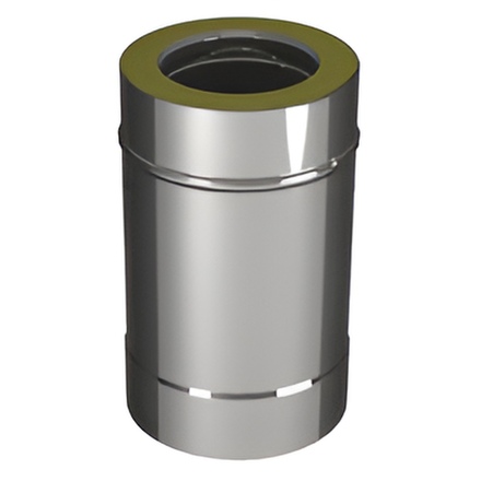   Труба Вулкан V50R L250 мм (нержавейка, AISI 321/304/0,5мм)(Диаметр Ø 200/300 мм)