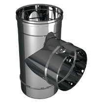   Тройник 90º Вулкан VHR (нержавейка, AISI 321/0,5мм)(Диаметр Ø 200 мм)