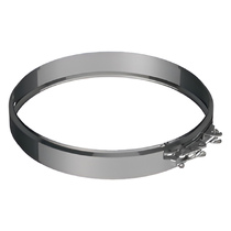   Хомут соединительный Вулкан VHR (нержавейка, AISI 321/0,5мм)(Диаметр Ø 160 мм)