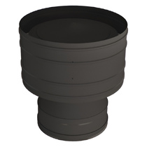   Дефлектор Вулкан VBR50 (black, AISI 321/439/0,5мм)(Ø 115/210 мм)