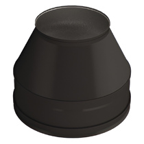   Конус Вулкан VBR50 (black, AISI 321/439/0,5мм)(Ø 150/250 мм)