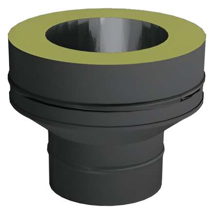   Переходник Моно-Термо Вулкан VBR50 (black, AISI 321/439/0,5мм)(Ø 120/220 мм)