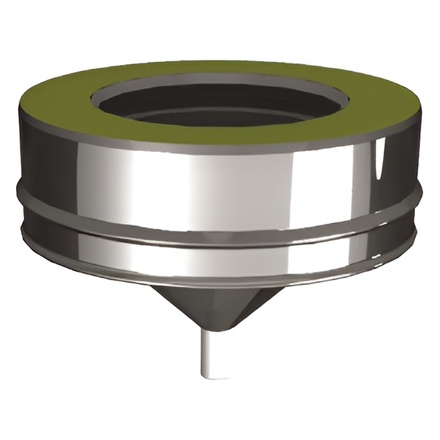   Конденсатосборник Вулкан V50R (нержавейка, AISI 321/304/0,5мм)(Диаметр Ø 180/280 мм)