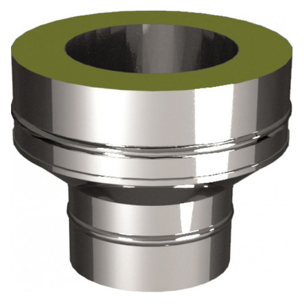   Переходник на конус моно-термо Вулкан V50R (нержавейка, AISI 321/304/0,5мм)(Диаметр Ø 130/230 мм)