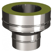   Переходник на конус моно-термо Вулкан V50R (нержавейка, AISI 321/304/0,5мм)(Диаметр Ø 150/250 мм)