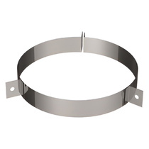   Хомут под растяжки Вулкан V100R (нержавейка, AISI 304/0,5мм)(Ø 104/300 мм)