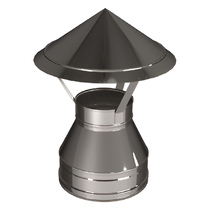   Зонт Вулкан Z50R (нержавейка, AISI 321/Оц/0,5мм)(Ø 115/210 мм)