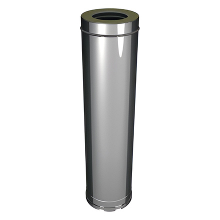   Труба Вулкан Z50R L-1000 мм (нержавейка, AISI 321/Оц/0,5мм)(Диаметр Ø 160/260 мм)