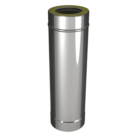   Труба Вулкан Z50R L-500 мм (нержавейка, AISI 321/Оц/0,5мм)(Диаметр Ø 180/280 мм)