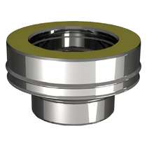   Переходник Вулкан Z50R Моно-Термо (нержавейка, AISI 321/Оц/0,5мм)(Диаметр Ø 115/210 мм)