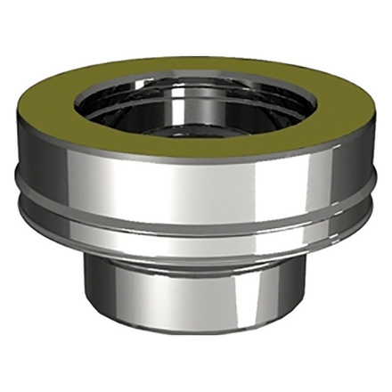   Переходник моно-термо Вулкан V50R (нержавейка, AISI 321/304/0,5мм)(Диаметр Ø 104/200 мм)