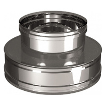   Переходник термо-моно Вулкан V50R (нержавейка, AISI 321/304/0,5мм)(Диаметр Ø 150/250 мм)