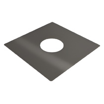   Фланец прямой Вулкан без изоляции V50R (нержавейка, AISI 304/0,5мм)(Диаметр Ø 115/210 мм)