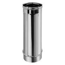   Труба Вулкан VCR L-500 мм коаксиальная (нержавейка, AISI 321/304/0,5мм)