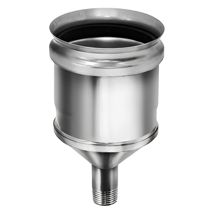   Конденсатосборник Вулкан VCR (нержавейка, AISI 321/304/0,5мм)(Ø 130/200 мм)