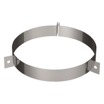   Хомут под растяжки Вулкан V50R (нержавейка, AISI 304/0,5мм)(Диаметр Ø 130/230 мм)