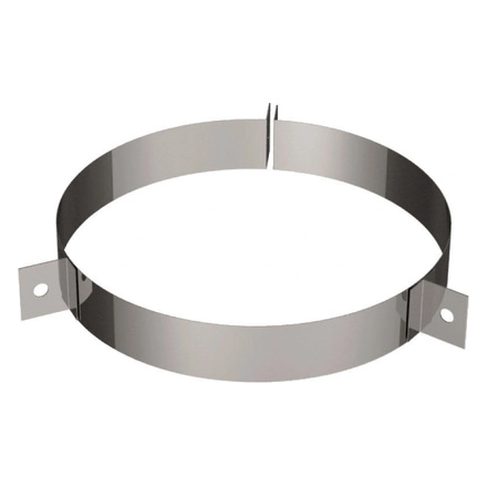   Хомут под растяжки Вулкан V50R (нержавейка, AISI 304/0,5мм)(Диаметр Ø 300/400 мм)
