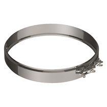   Хомут соединительный Вулкан V50R (нержавейка, AISI 304/0,5мм)(Диаметр Ø 115/210 мм)